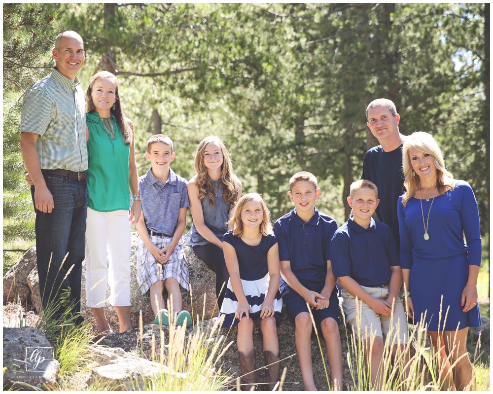 Evergreen, Colorado Family Session by Leighellen Landskov Photography